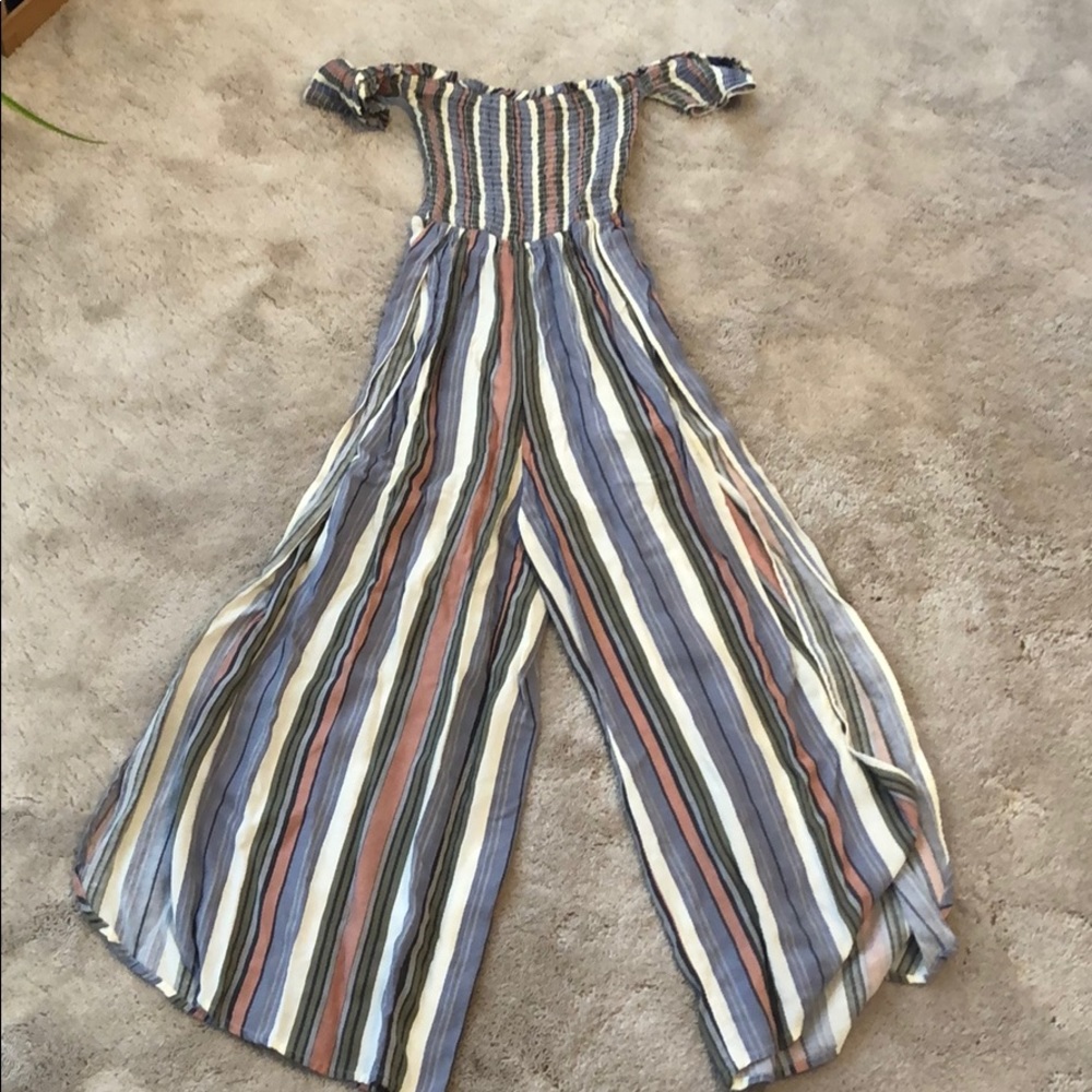 Flowy Slit Jumpsuit